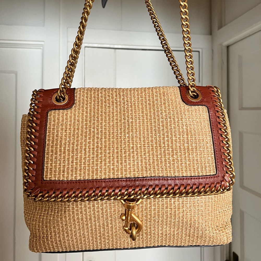 Rebecca Minkoff Edie Woven Chain Shoulder Bag